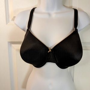 Bali, t shirt bra, black, size 36DD